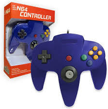 Old Skool Controller N64 - Blue